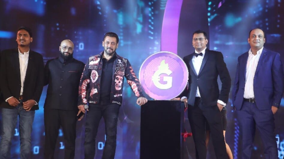 High Bollywood Celebrities Related With Crypto Investments in India 1 Salman Khan Launches $GARI Crypto Token with Chingari Team. Source: Indian Express