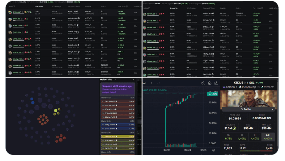Kekius Maximus Whale Wallet Snapshot. Source: PumpFun