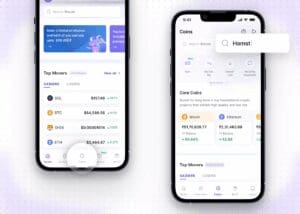 “Coins” section on the homepage has Hamster Kombat (HMSTR) token from where users can buy