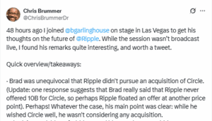 Circle’s IPO is ‘25x oversubscribed’ — Billionaire Investor 1 ripple labs has denied any ongoing talks about aquisition of Circle