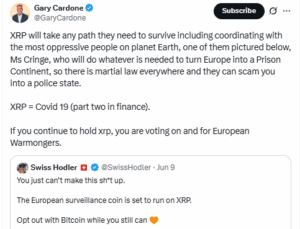 Ripple to Launch EVM-Suitable Sidechain by Q2 2025 1 Investor Gary Cardone criticized Ripple’s growing institutional focus,